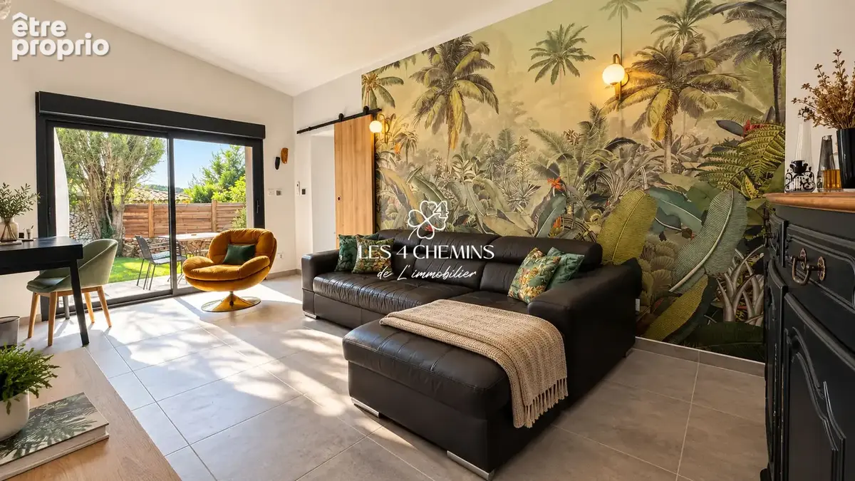 Un cadre féérique ! appartement 3 pièces 72 m2 avec jardin et piscine - photo 3