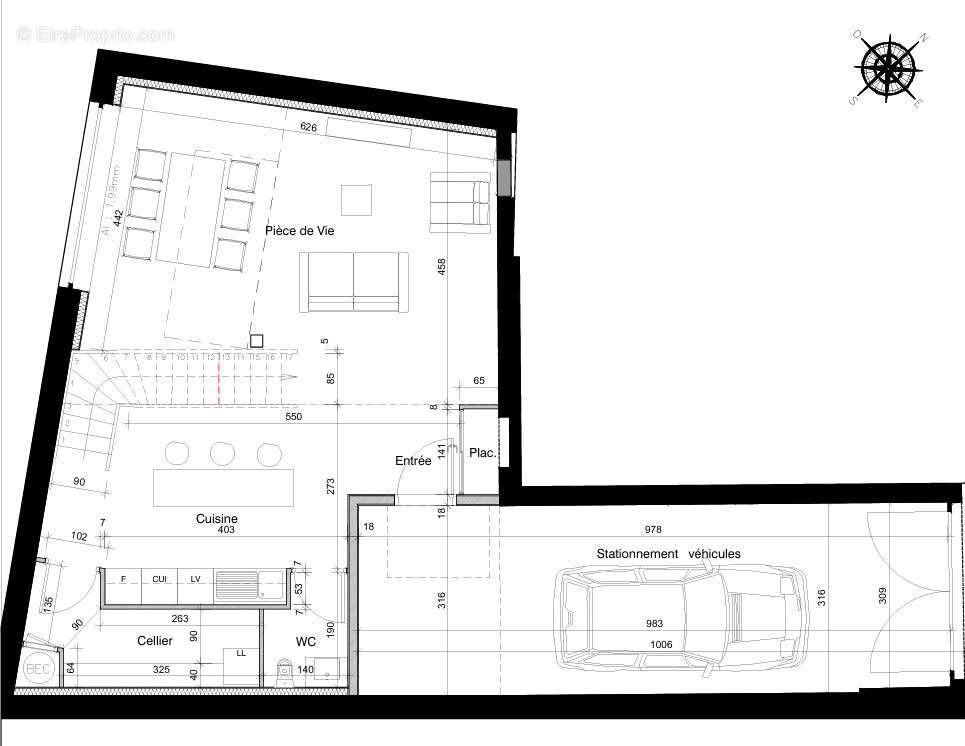 Appartement à DEAUVILLE