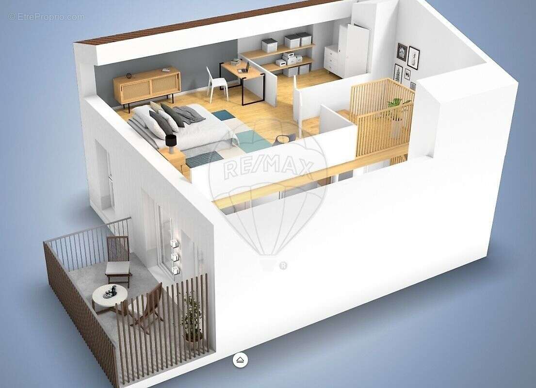 Appartement 2 chambre(s) à vendre - photo 5