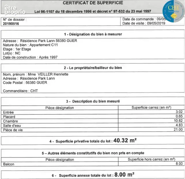 Investissement locatif centre-ville de guer (56380) avec cht immobilier - photo 10