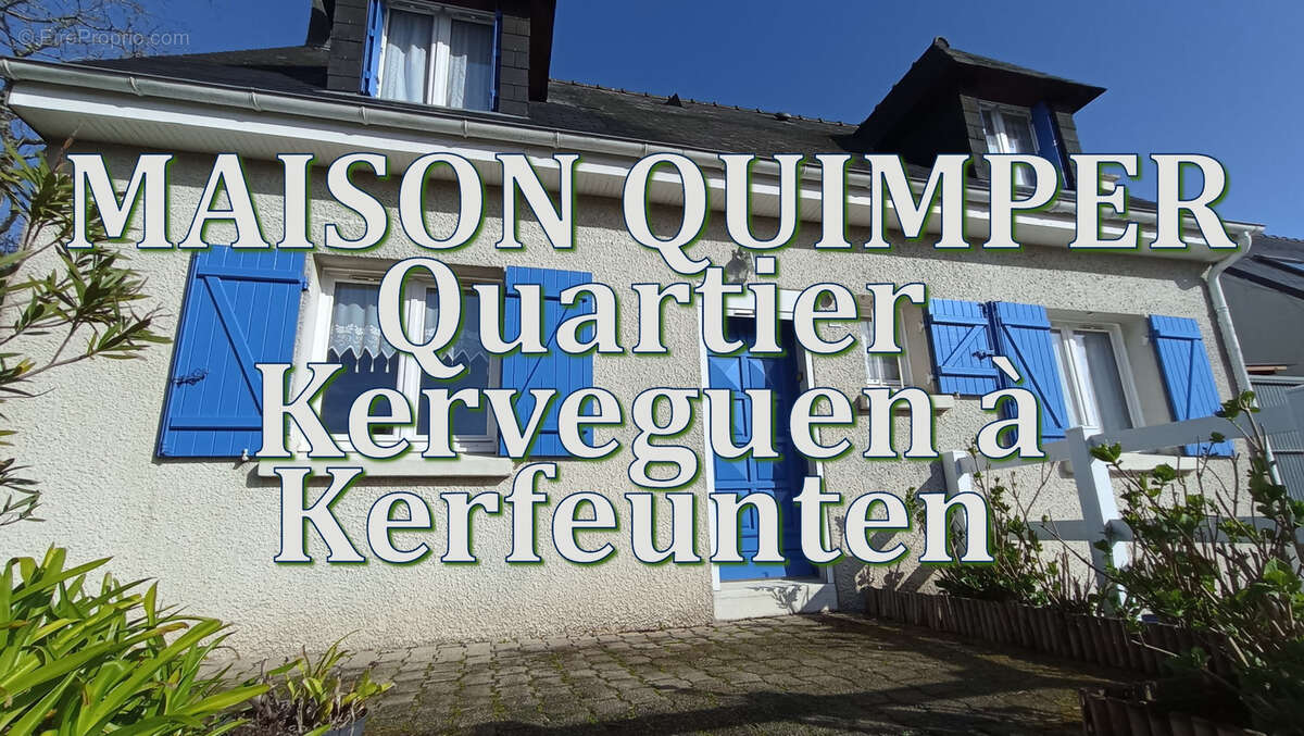 Maison à QUIMPER