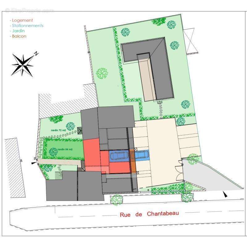 Appartement - Duplex - 4 Chambres - Jardin - Place de parking - Au cœur du village - Proche commodités - photo 11