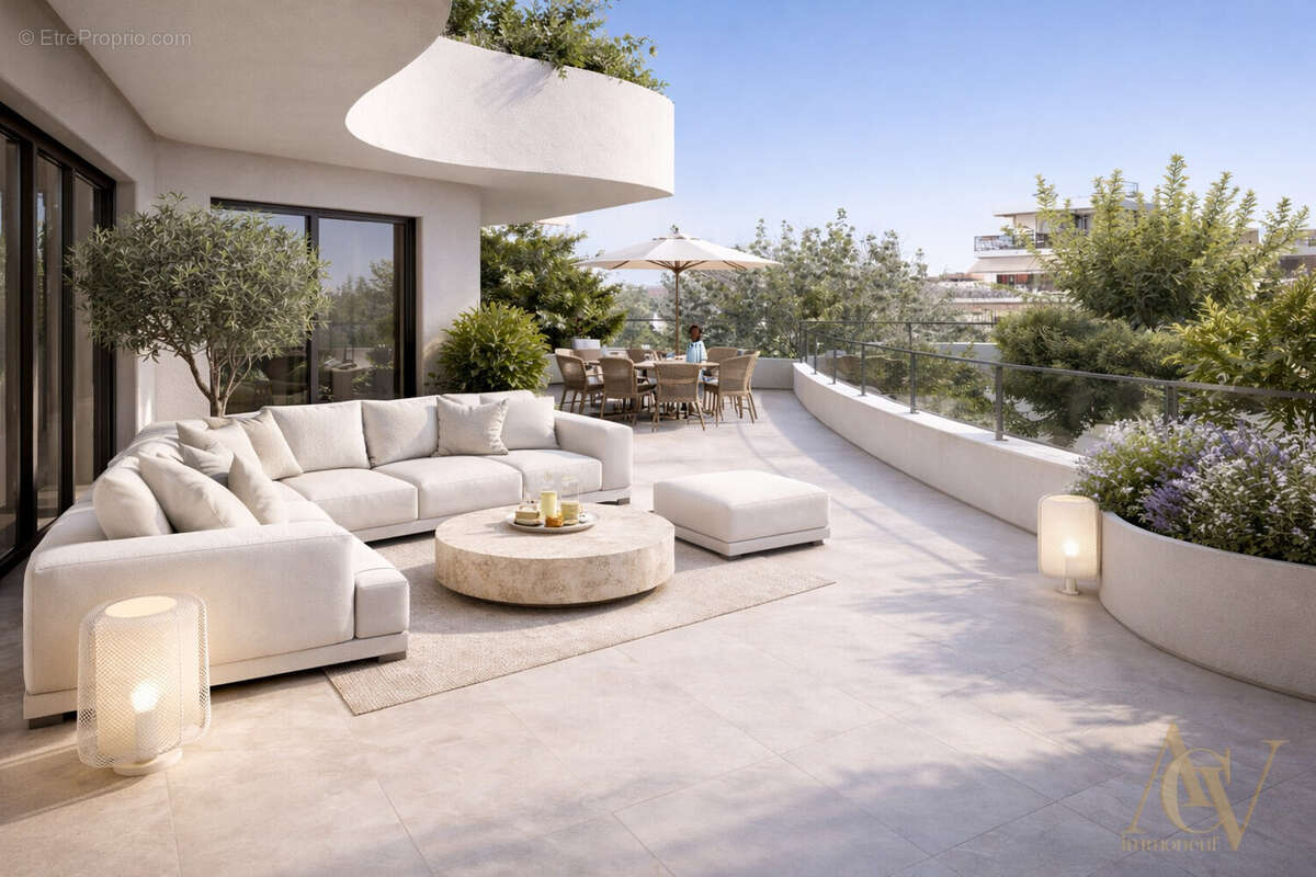 2 Pièces terrasse 35 m² Roquebrune Cap Martin 3 - Appartement à ROQUEBRUNE-CAP-MARTIN