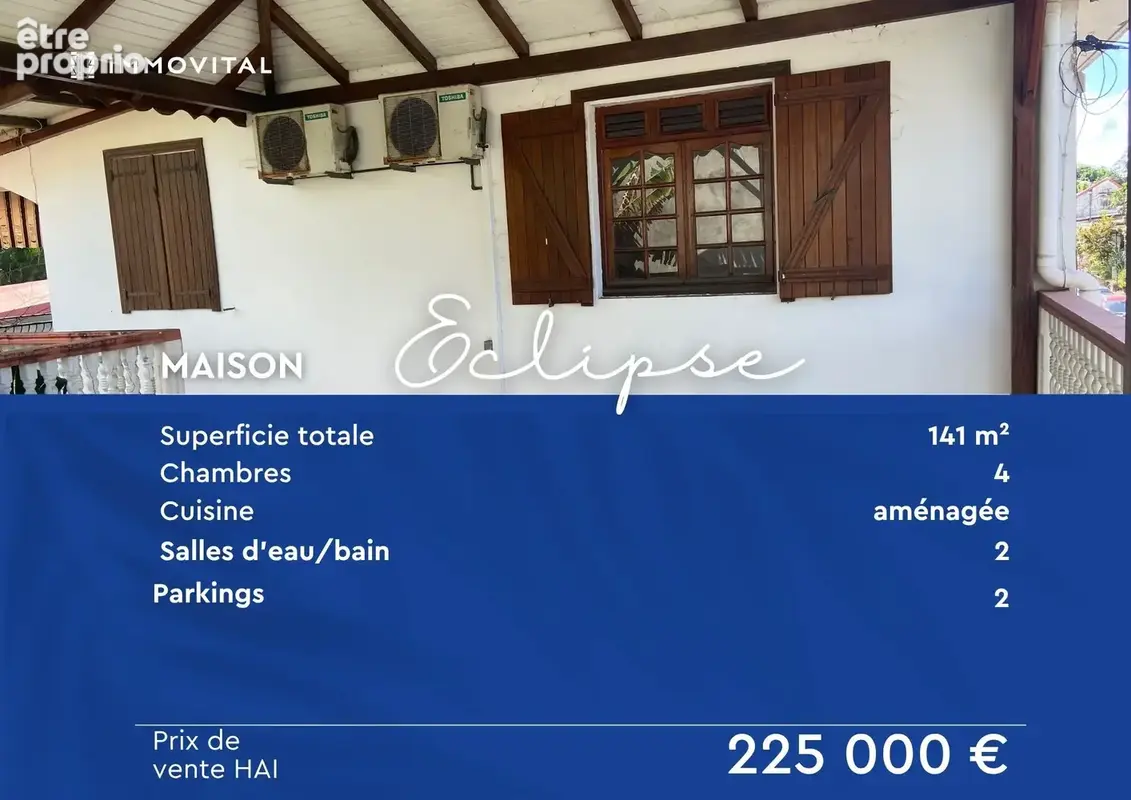 Maison de ville sur deux niveaux - Deux appartements  type T3   Baillif Bourg - photo 13