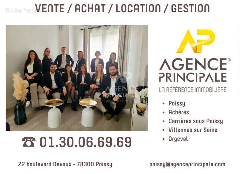 Appartement Carrieres Sous Poissy 2 pièce(s) 41 m2 - photo 9