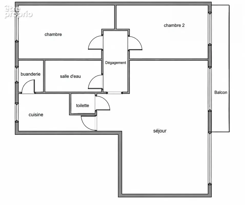 Appartement 4 pièces 79 m² à vendre à Reims (51100) - photo 7