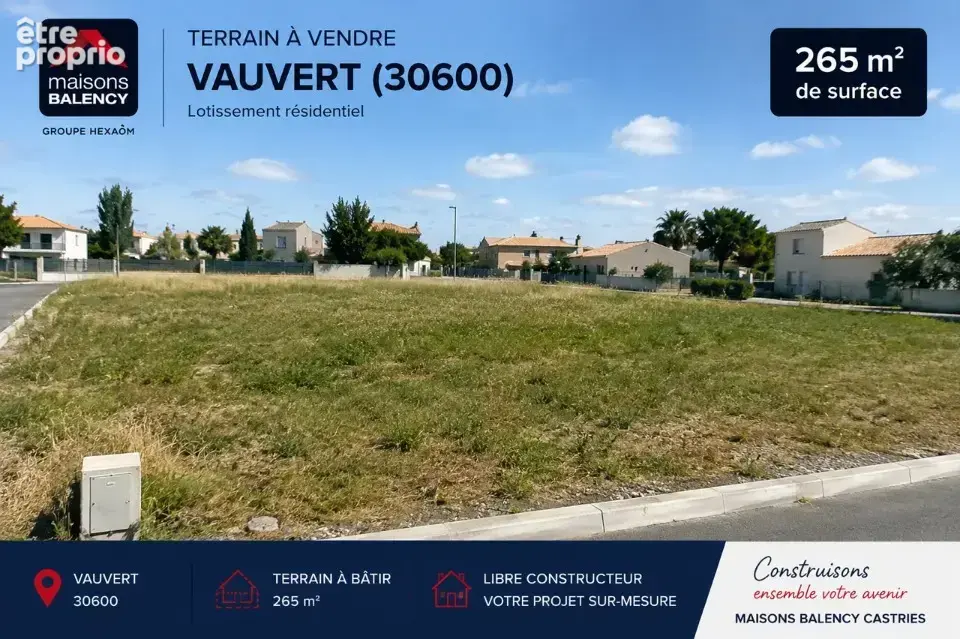 Terrain à VAUVERT