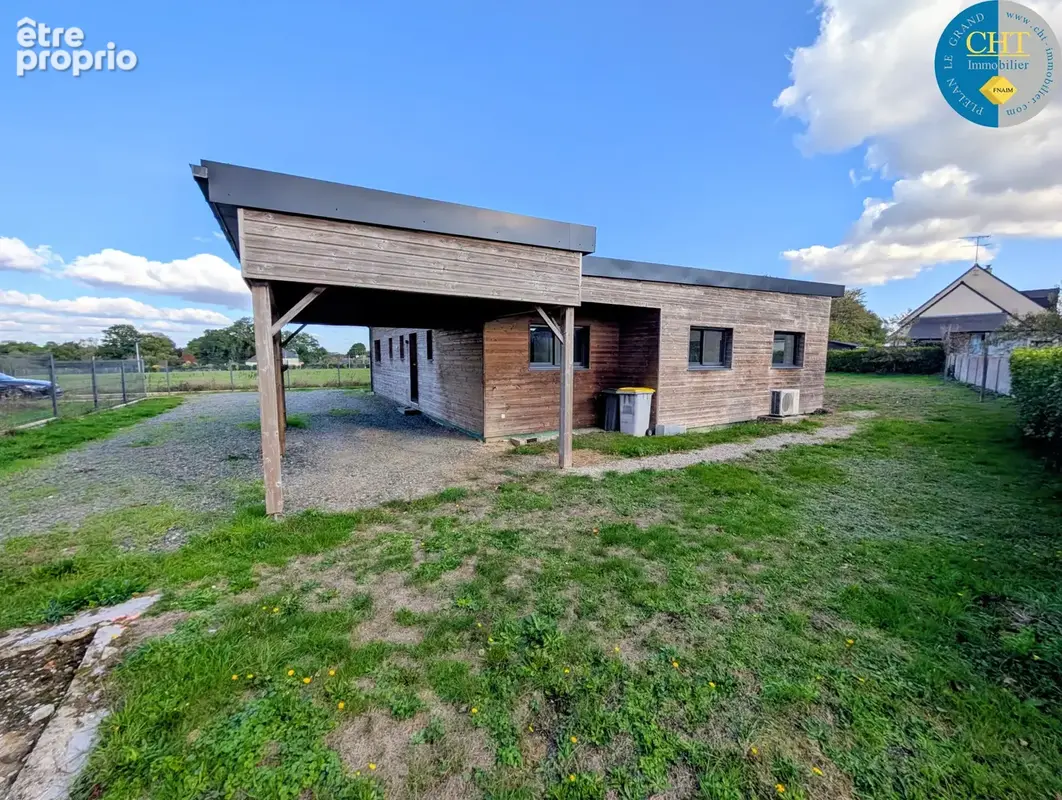 Maison de plain-pied en ossature bois (2017)   4 chambres à guer - bellevue (56380) avec cht immobilier - photo 29