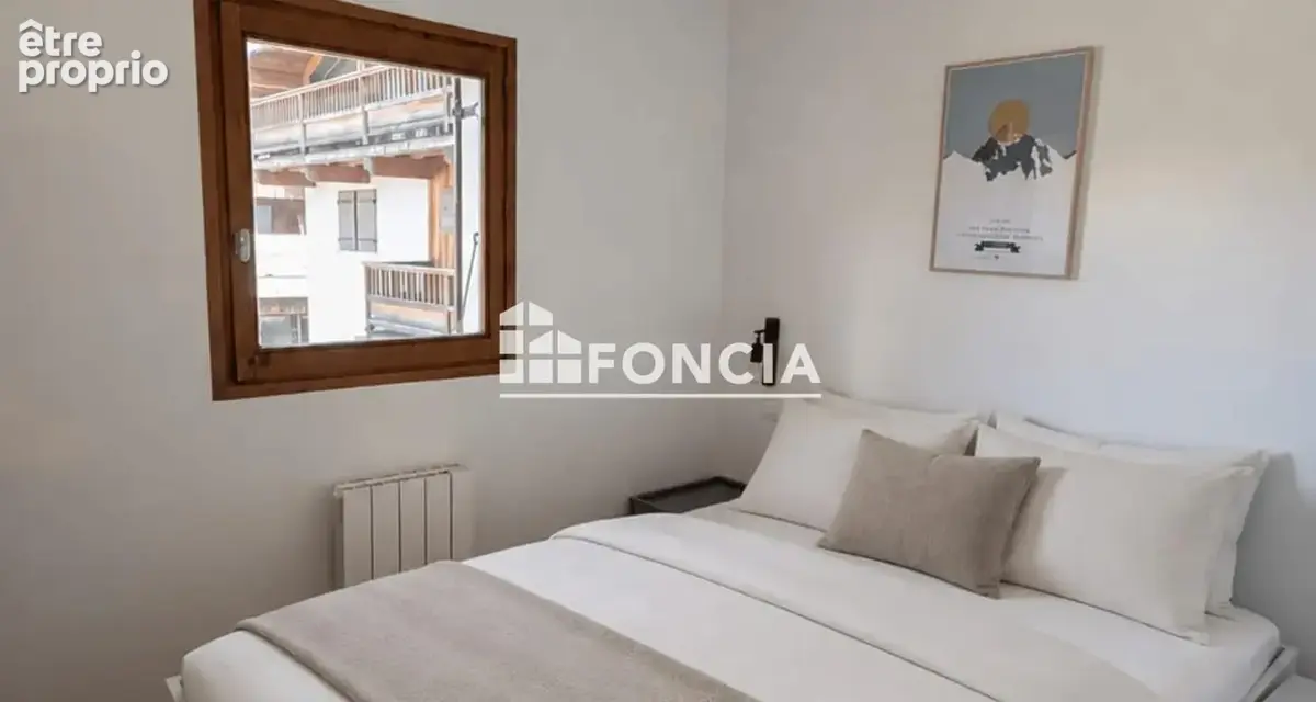 Au Praz, appartement rénové de 31 m² comprenant une chambre indépendante, un séjour avec cuisine équipée et un balcon. Situé au  - photo 5