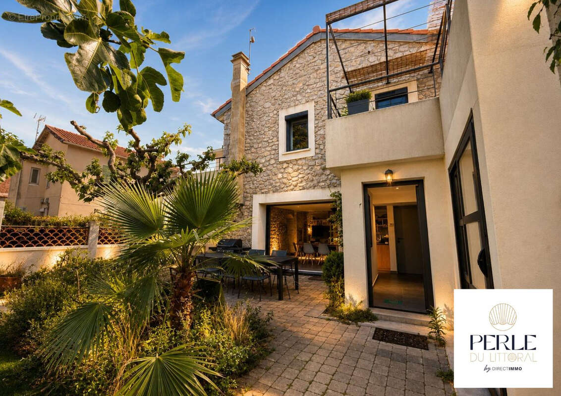 Maison d'exception f5 contemporaine, pierres apparentes, rooftop, jardin et garage! - photo 3