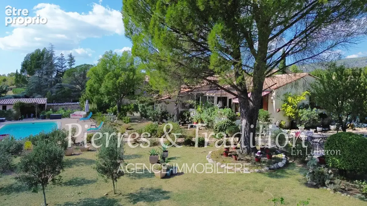 Exclusivité !  Jolie maison avec piscine et vue sur le Luberon - photo 2