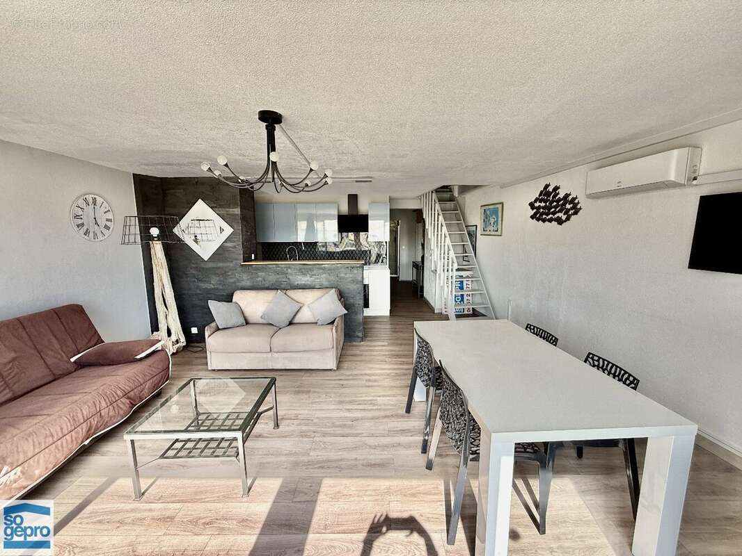 Réf 2118 : Vente 3 Pièces en duplex, à deux pas de la plage du Môle ! - photo 6