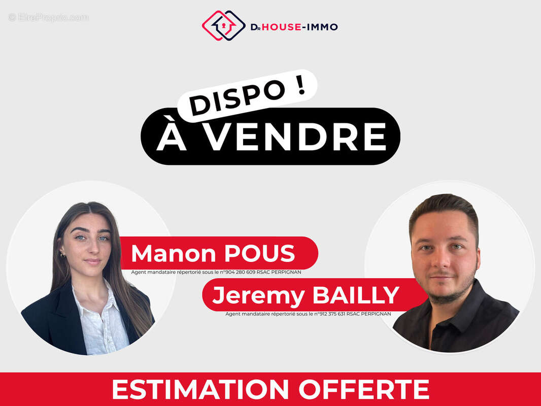 Maison à VILLENEUVE-LA-RIVIERE