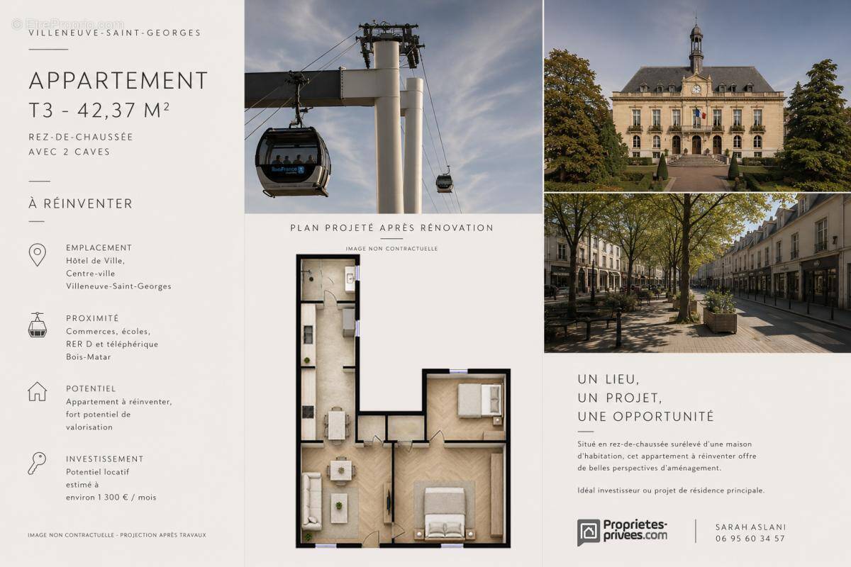 Appartement à VILLENEUVE-SAINT-GEORGES