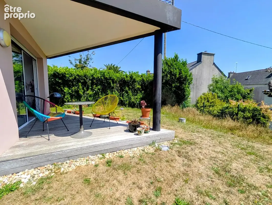 Appartement, jouissance exclusive du jardin privatif, vue sur rade, petite copropriété en impasse . Le Rody - GUIPAVAS (29) - photo 10