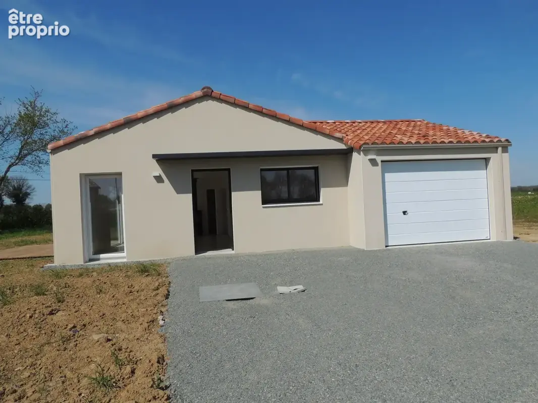 Maison de plain pied 80 m2 habitable / 3 chambres / 663 m2 Terrain - photo 1