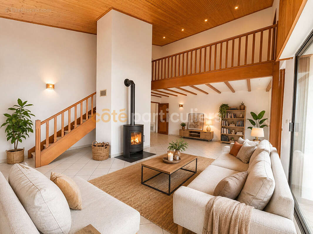 Saint-jean-de-monts -- centre-ville -- appartement t4 -- 3 chambres -- 116 m2  -- parking box ferme -- terrasse - photo 5
