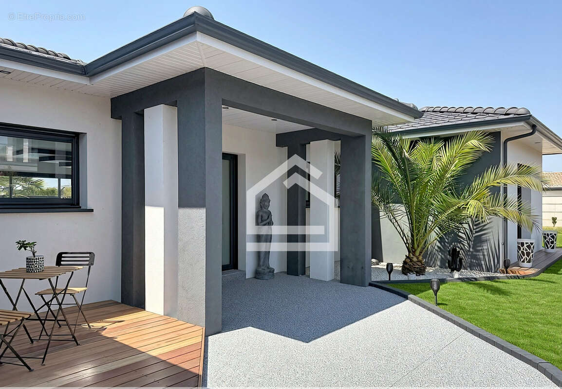 Soussans - Maison Contemporaine de 175m2, 5 chambres, piscine et garage. - photo 6