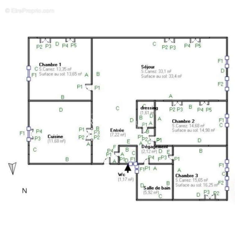 Appartement à LYON-3E
