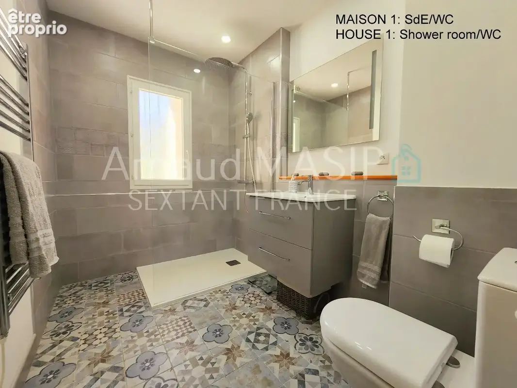 Imposant ensemble immobilier, 2 maisons attenantes, 8 chambres, grand jardin, piscine hors sol - photo 13
