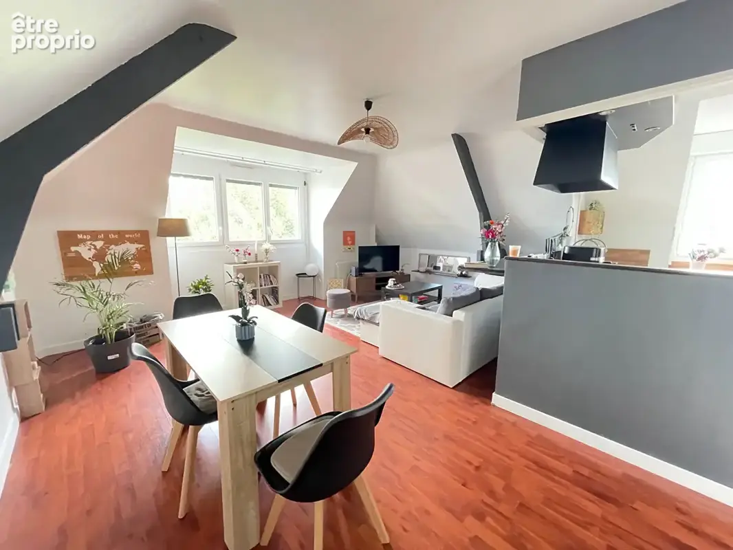 Appartement La Meziere 3 pièce(s) 58.80 m2 - photo 2