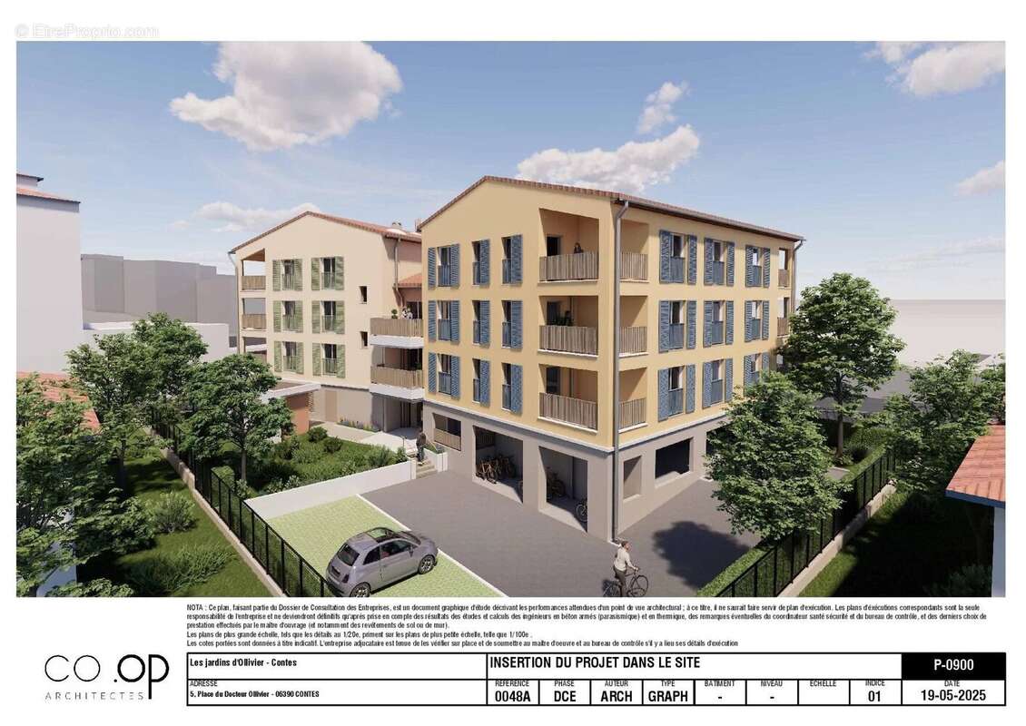 Appartement à CONTES