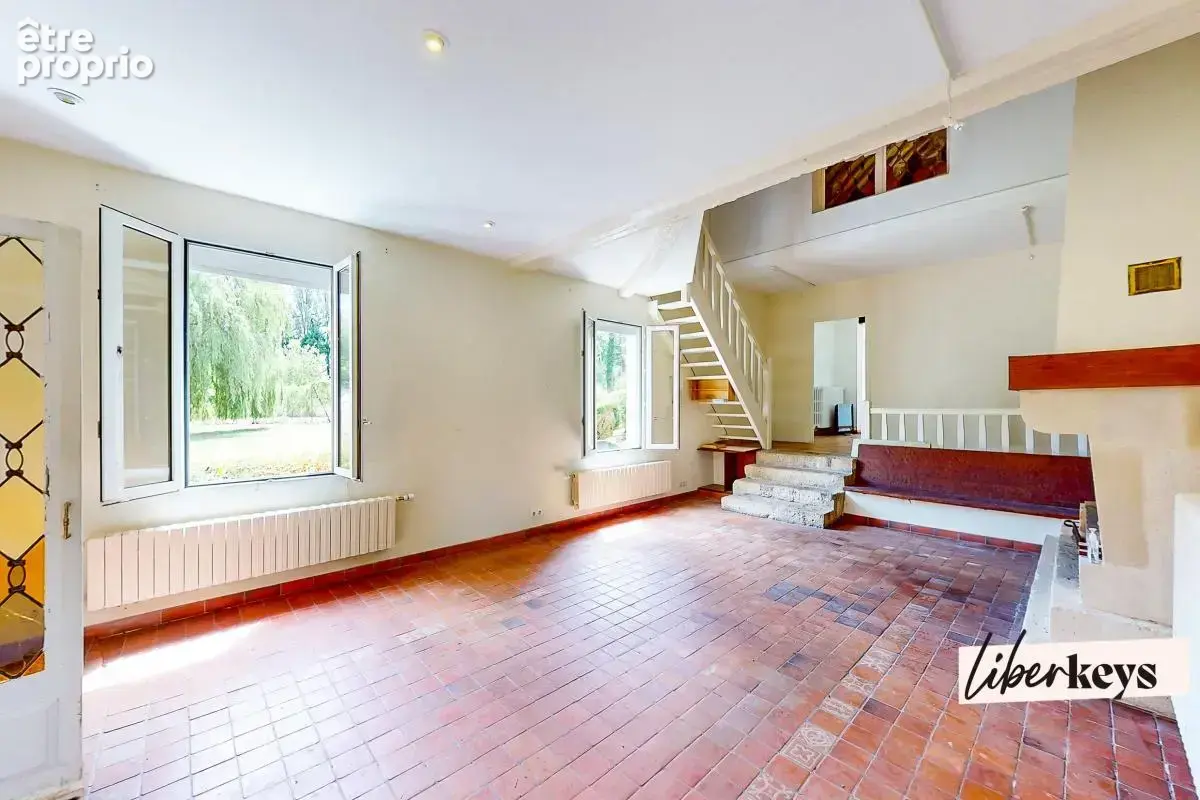 Propriété de 221 m² carrez zt 274 m² surface totale de 7 pièces dans le Vexin à la lisière de la Troesne à Trie-Château 60590 - photo 6