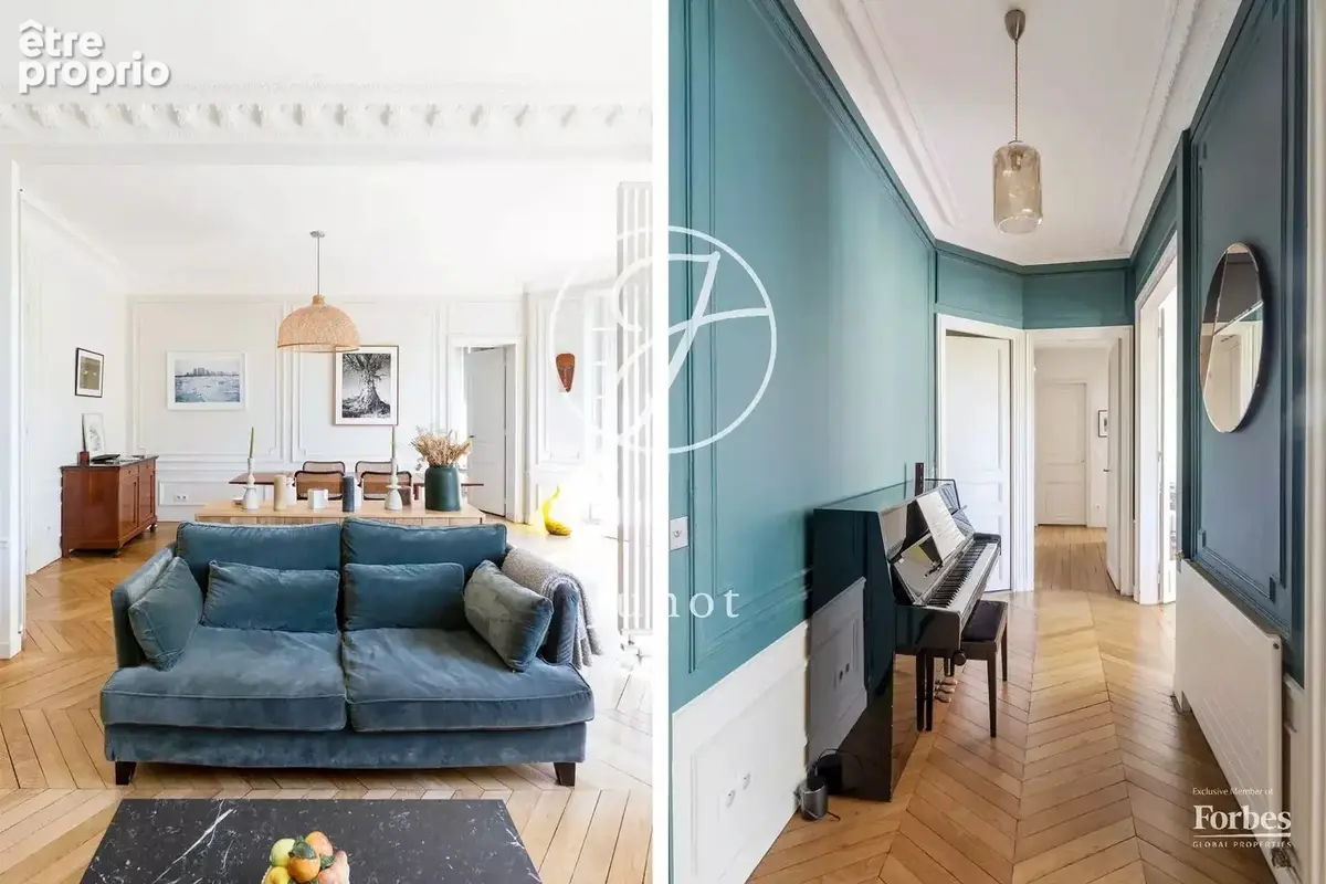 Paris 18e - AVENUE RACHEL - Appartement - 100,46m² Carrez - 2 chambres - Haussmannien - photo 3