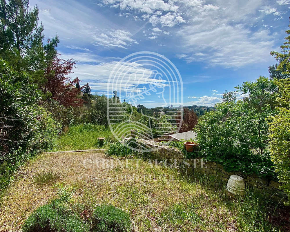 Vue panoramique jardin RDC