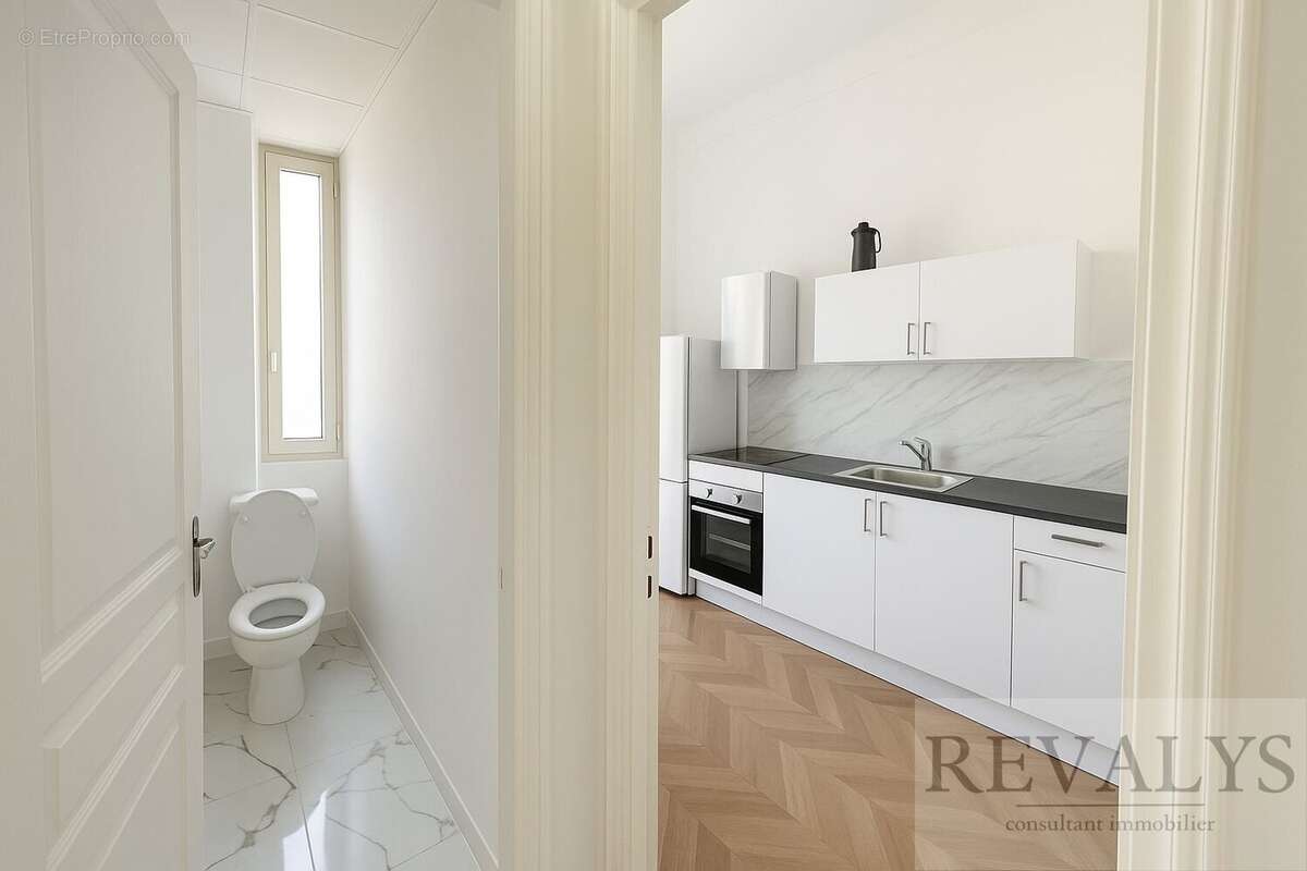 Alpes maritimes (06) - nice jean medecin - a vendre centre ville appartement bourgeois 160m2 renove 160m2 - photo 7