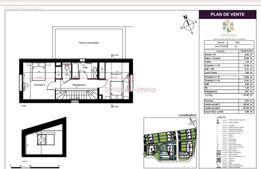 Maison à MONDEVILLE