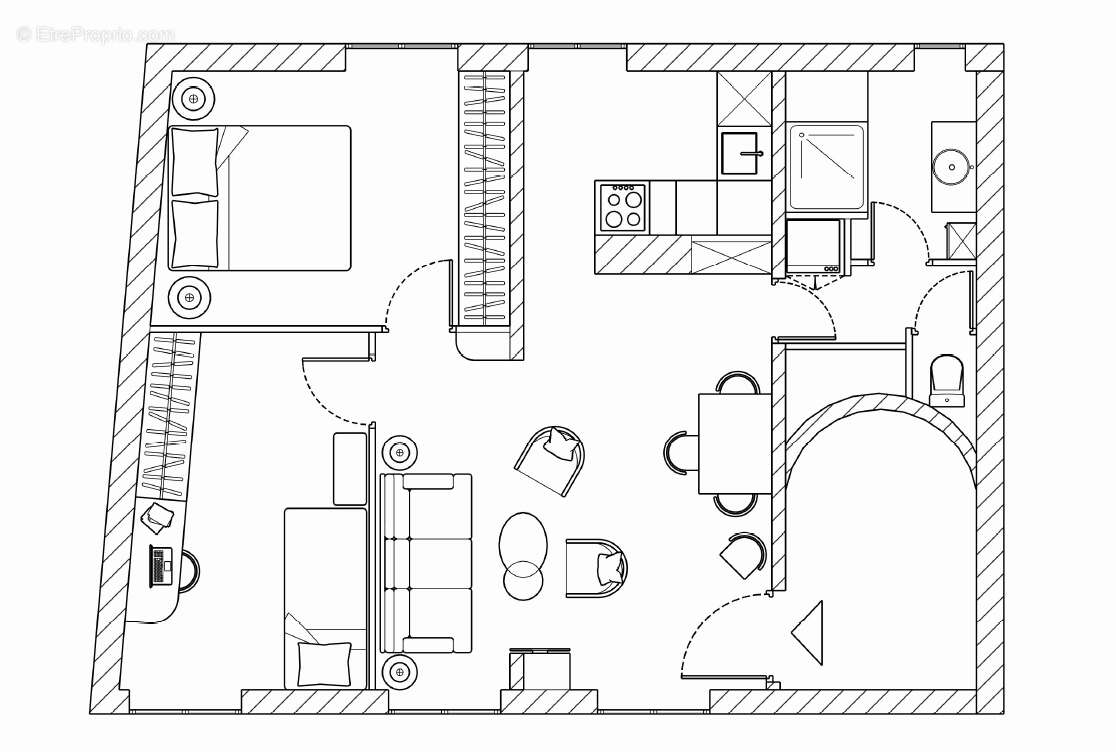 Appartement à PARIS-17E