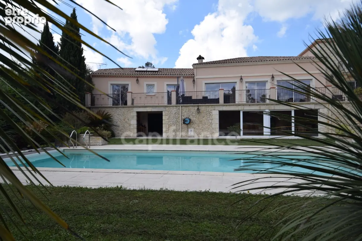 Propriété au calme - 5 chambres - T3 attenant - garage XXL - piscine - à MARMANDE (47) - photo 43