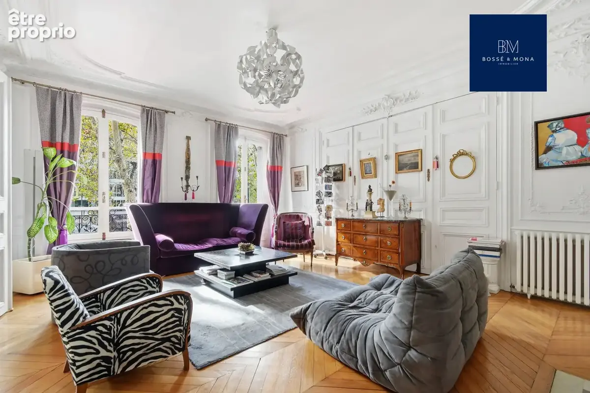 Appartement 180m2 - immeuble 1900 - Avenue de la Grande Armée - photo 3