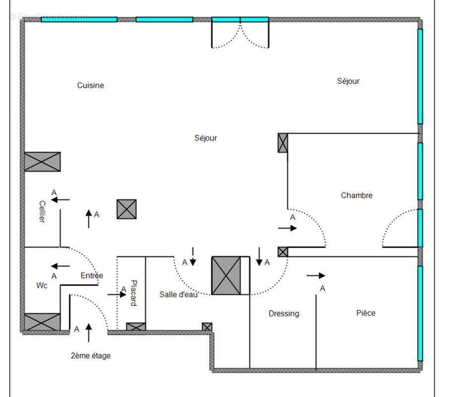 Appartement à SAINT-CYR-SUR-LOIRE