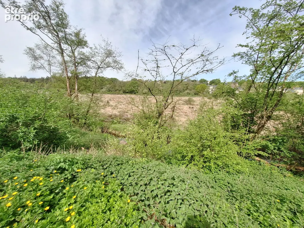 Terrain constructible 607m² et plus possible -  Sortie de bourg, Jugon-les-Lacs à 5mns à pieds. - photo 3
