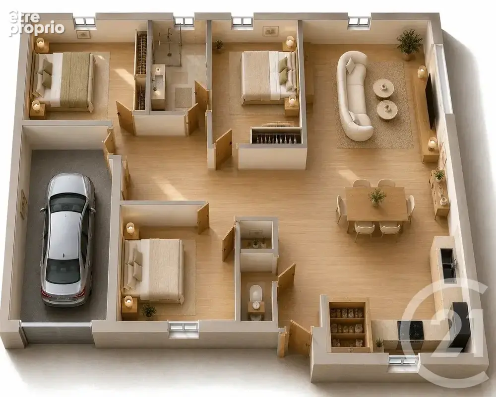 Maison 5 pièces 110 m² à vendre à Saint-Lye (10180) - photo 3