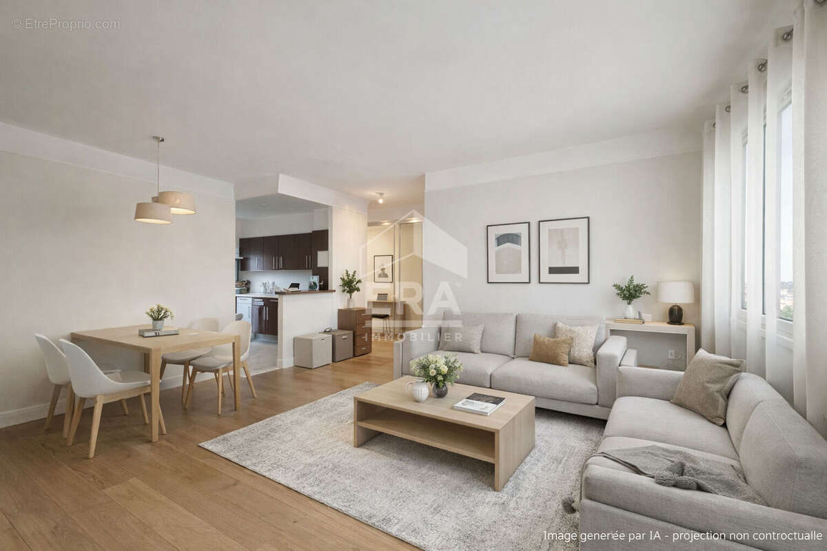 Appartement 71m² à levallois-perret - photo 2