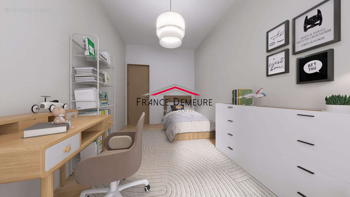 Vue de la chambre d'enfant - Appartement à CORMEILLES-EN-PARISIS