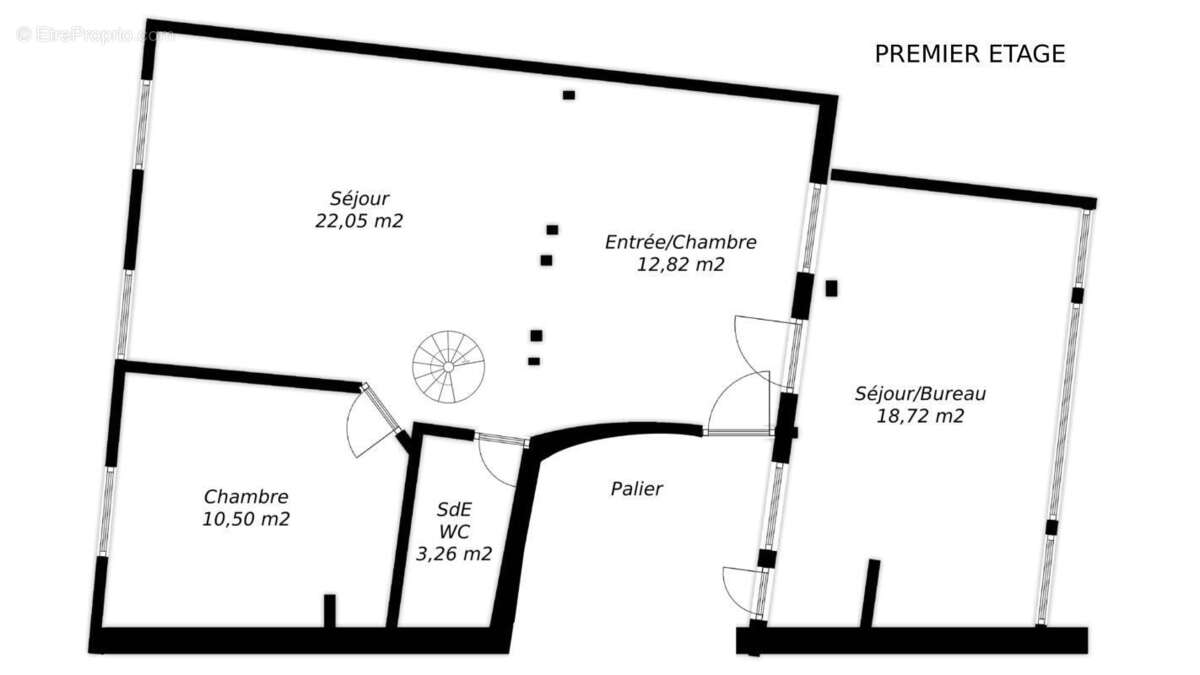 Appartement à PARIS-18E