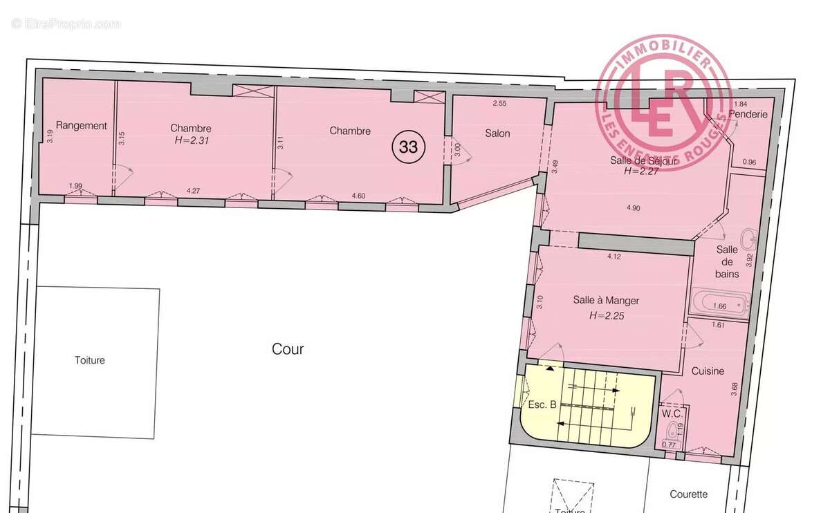 Appartement à PARIS-3E