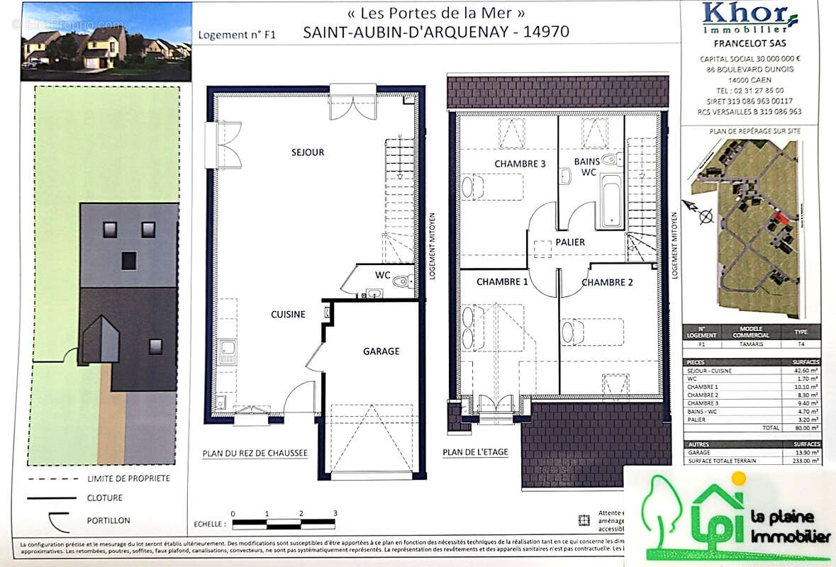 Maison à SAINT-AUBIN-D'ARQUENAY
