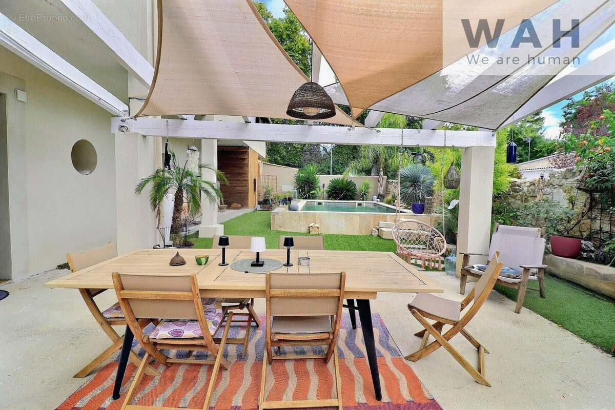 Maison de 6 pieces sur terrain de 475 m2 avec piscine - 34130 mudaison - photo 3
