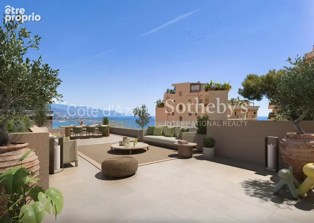 Cap-d'Ail, penthouse neuf de 5 pièces avec toit-terrasse et vue mer près de Monaco - photo 1