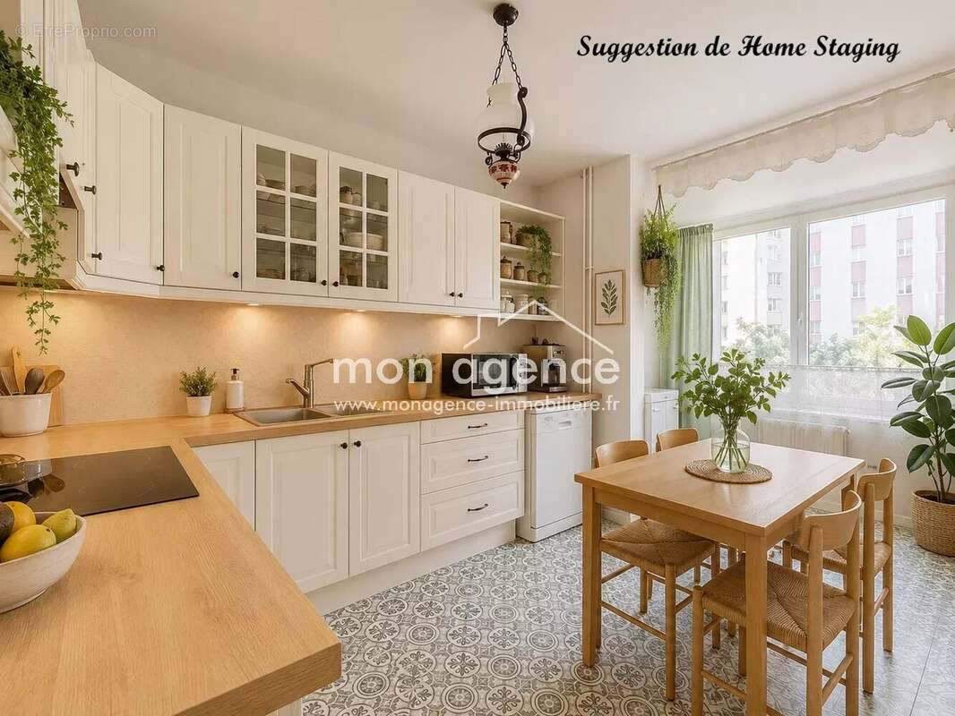 Le Petit-Quevilly (76140) - Appartement familial 96 m² – 3 chambres – Beau potentiel – Balcon, Parking privé et cave. - photo 7