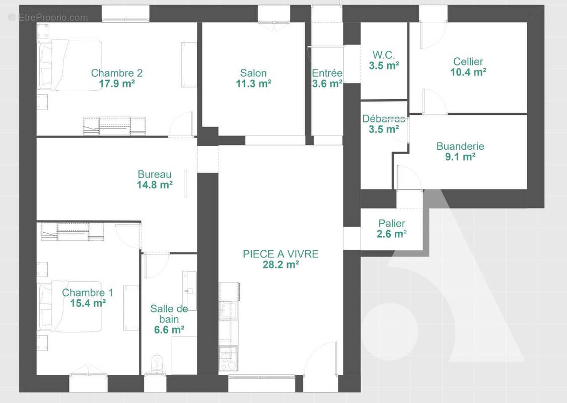 Appartement à FOUCHERANS