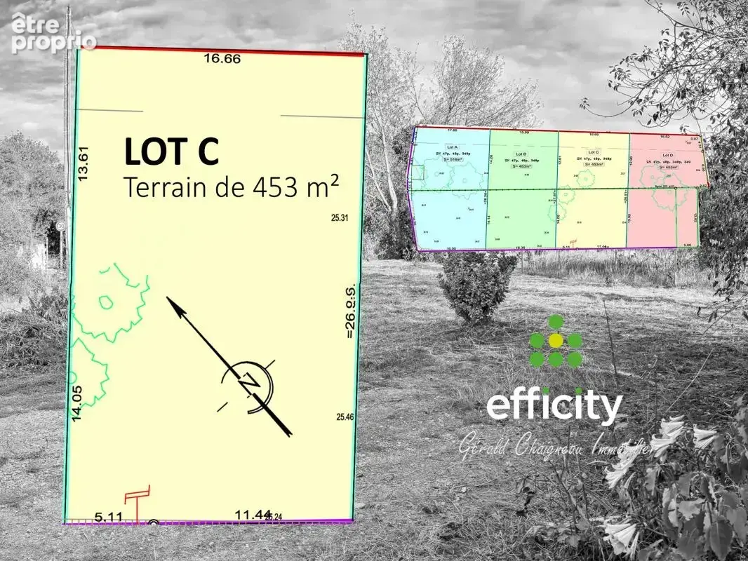 Terrain 453 m² à vendre à Saint-Lumine-De-Coutais (44310) - photo 3