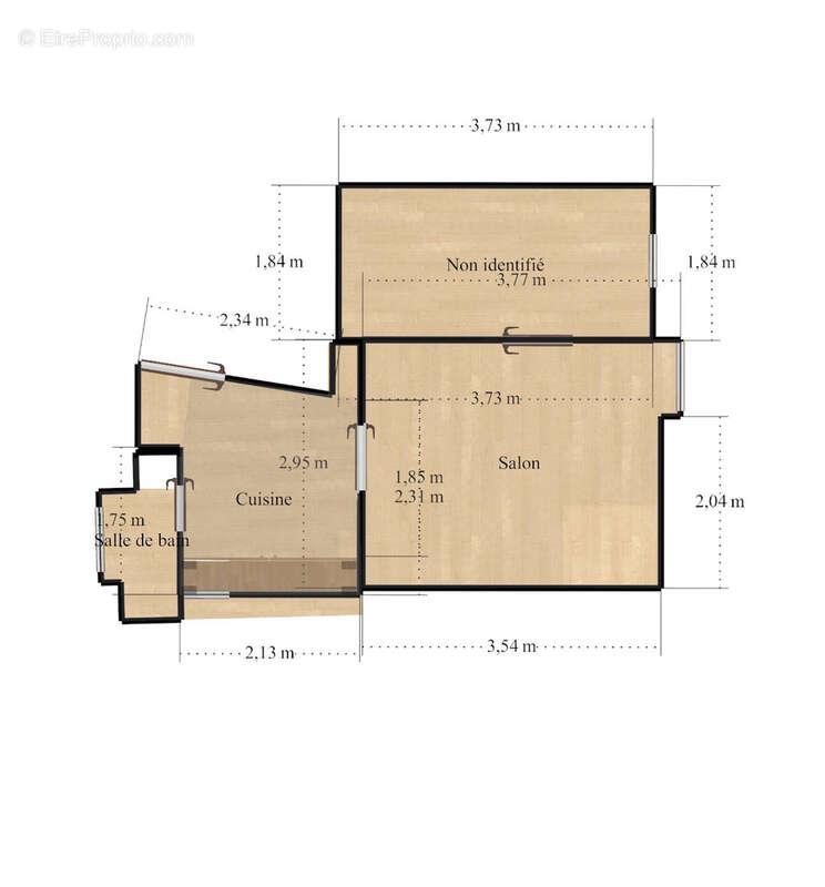 Appartement à LE BAR-SUR-LOUP
