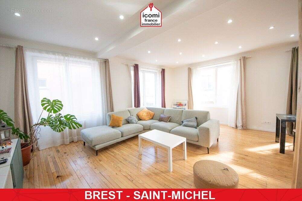 Finistere - brest (29200) - a vendre – duplex t4 – dpe c – aucun travaux a prevoir – 3 chambres possibles – garage – emplacement - photo 3