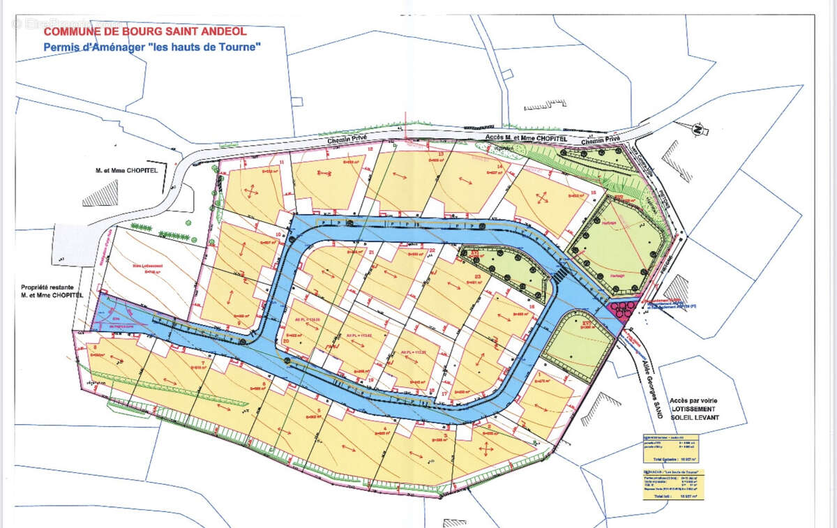Terrain à BOURG-SAINT-ANDEOL
